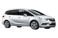 Minibus Hire Downpatrick - Vauxhall Zafira 5 + 2 - Minibus hire Downpatrick